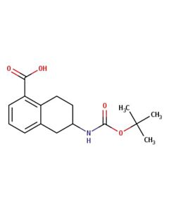 Astatech 6-((TERT-BUTOXYCARBONYL)AMINO)-5,6,7,8-TETRAHYDRONAPHTHALENE-1-CARBOXYLIC ACID; 1G; Purity 95%; MDL-MFCD28133505